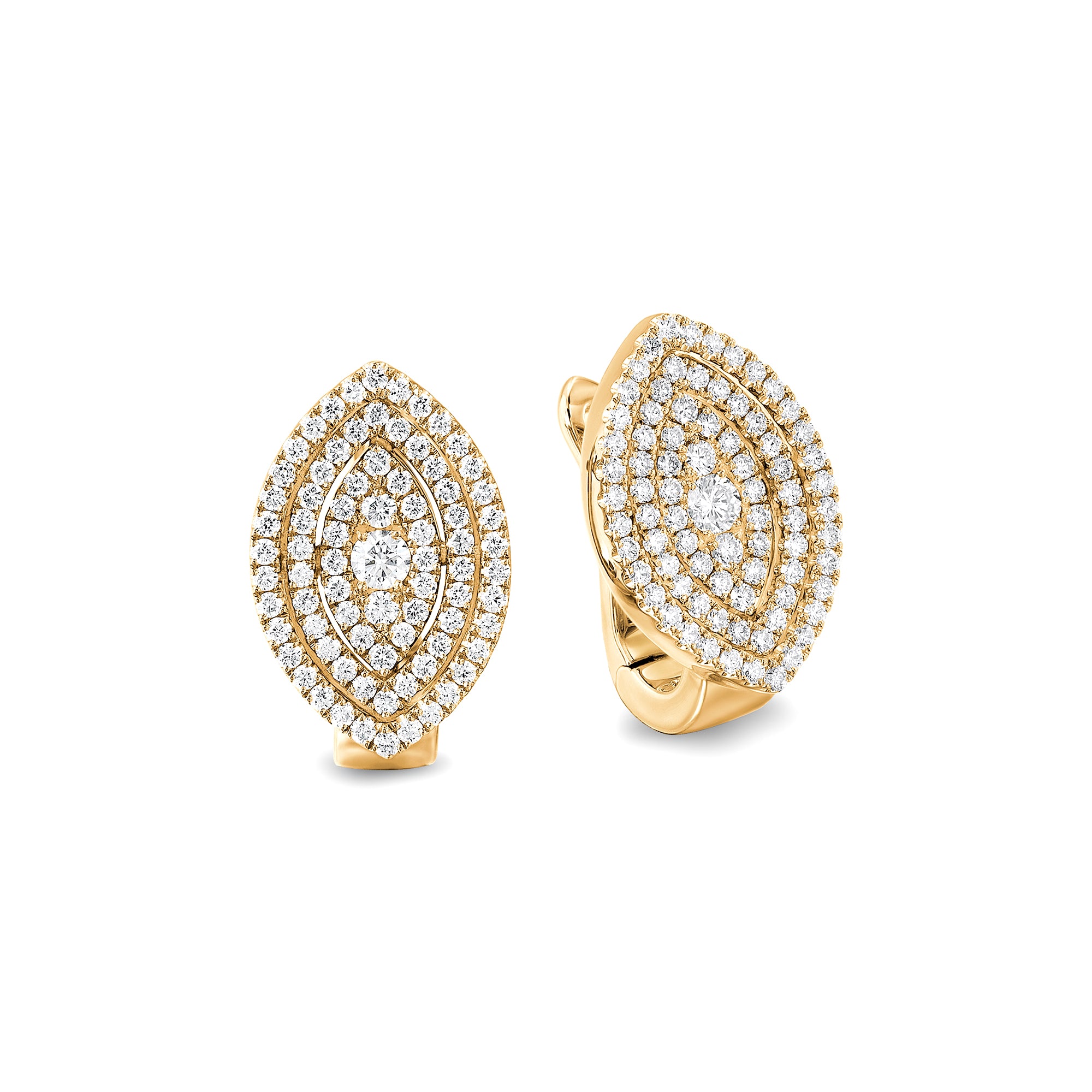 Starlight Diamond Marquise Earrings