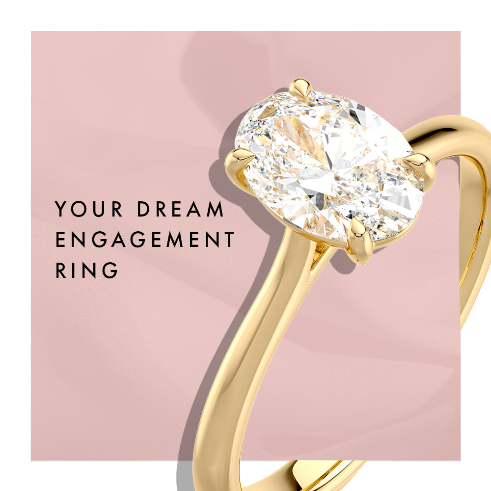 Shimansky Diamond Engagement Ring in 18K Yellow Gold - Your dream engagement ring