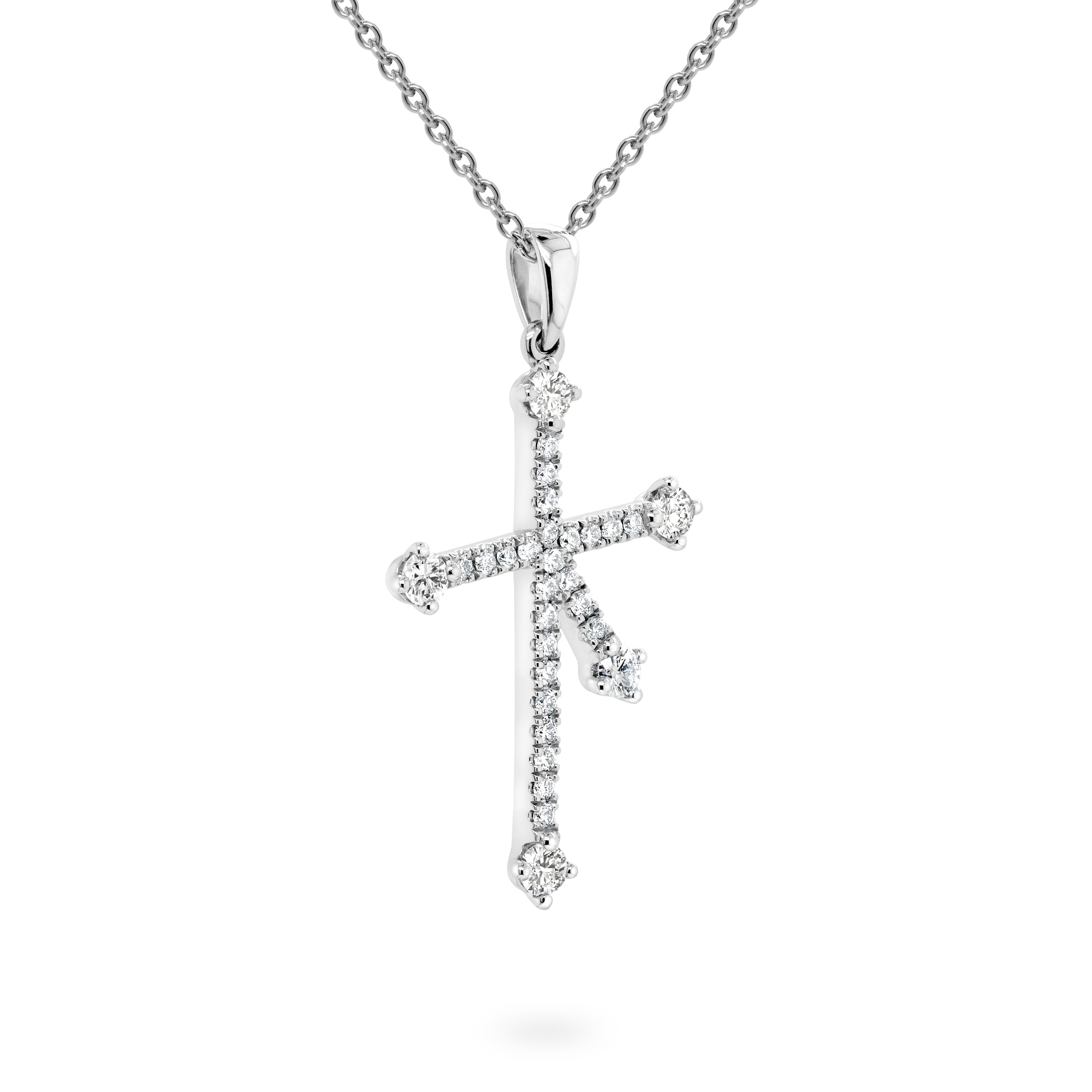 Southern Cross Microset Diamond Pendant