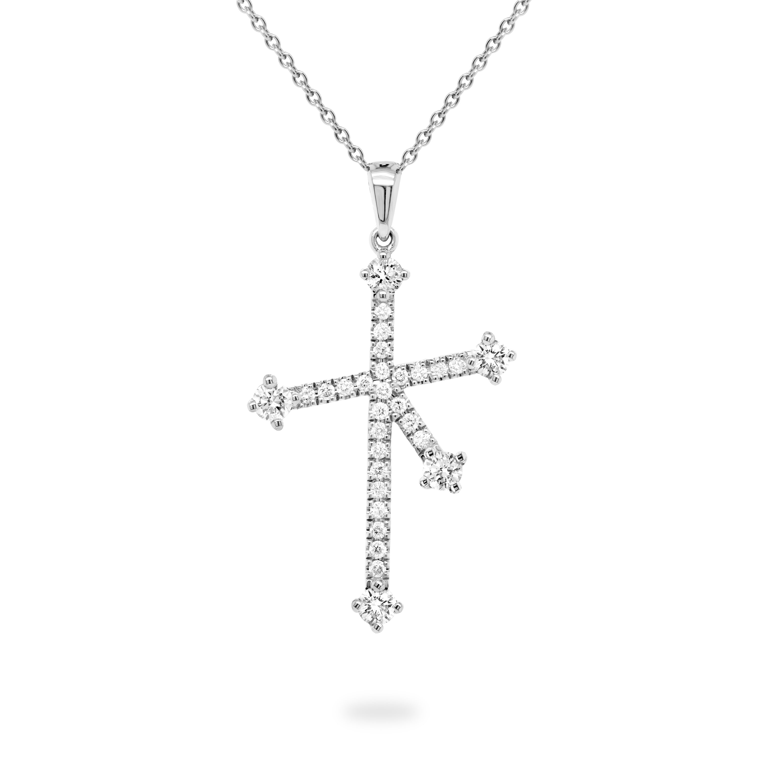 Southern Cross Microset Diamond Pendant