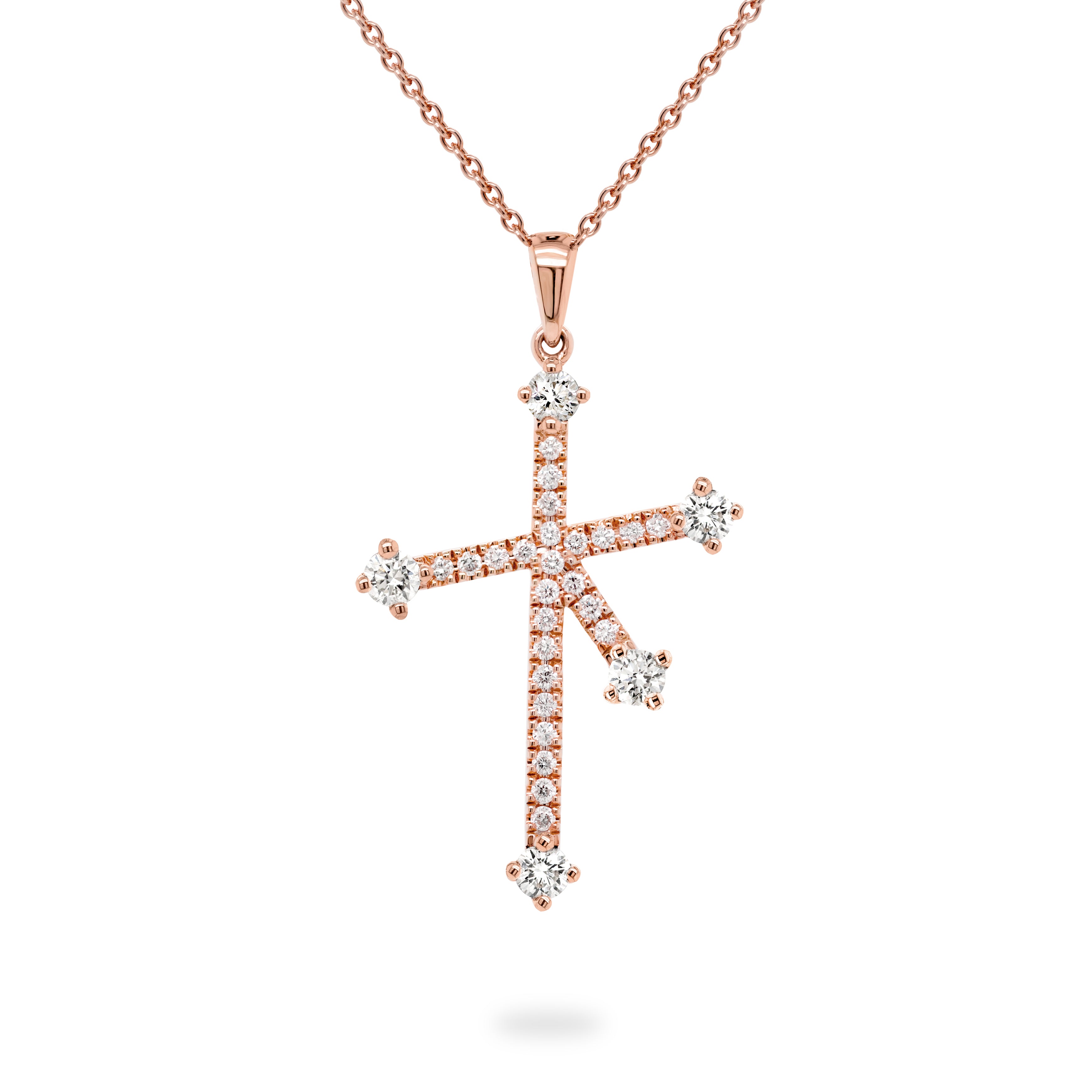 Southern Cross Microset Diamond Pendant