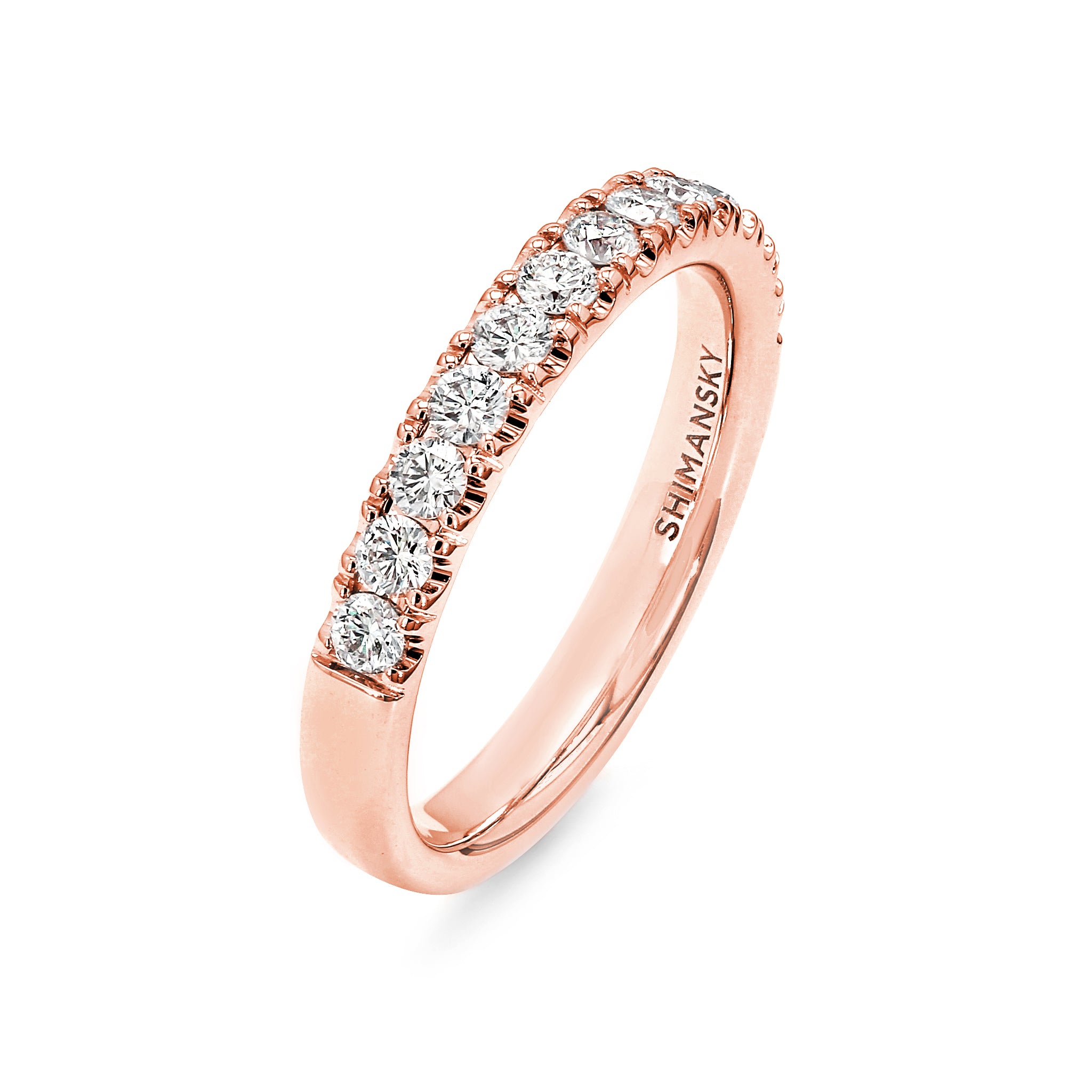 Micro Prong Eternity Ring