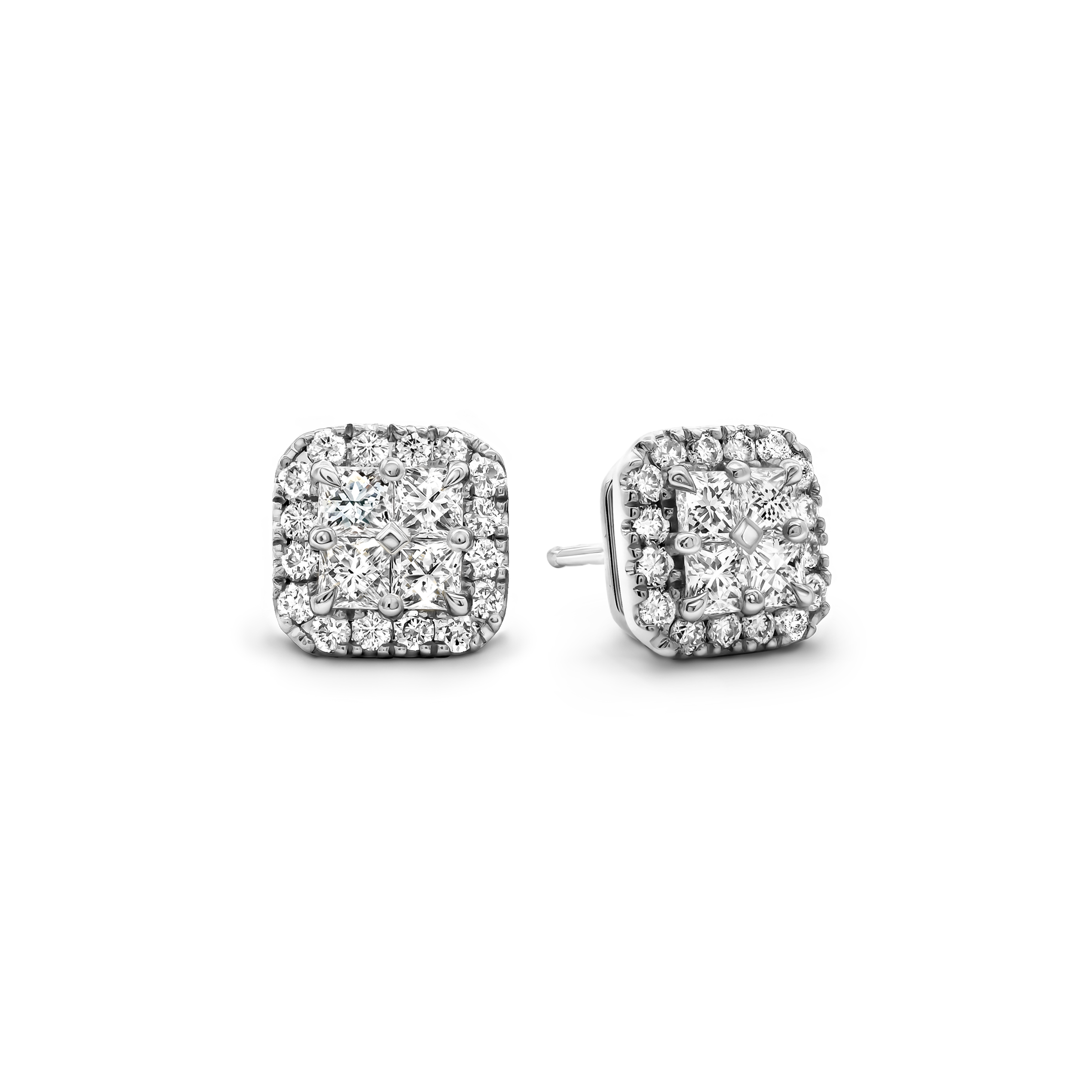 My Girl Diamond Mosaic Earrings