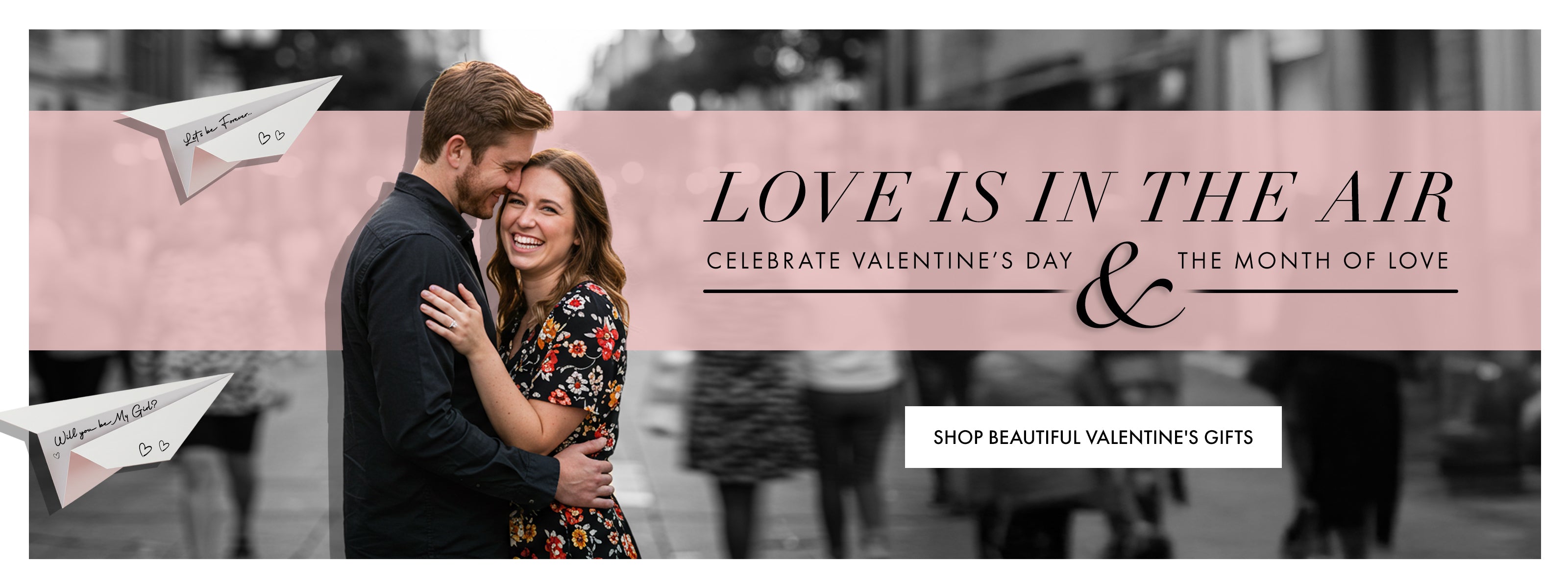 Shimansky Valentine's Day - Love is in the air - The month of love with exquisite jewellery gifts perfect for your Valentine.