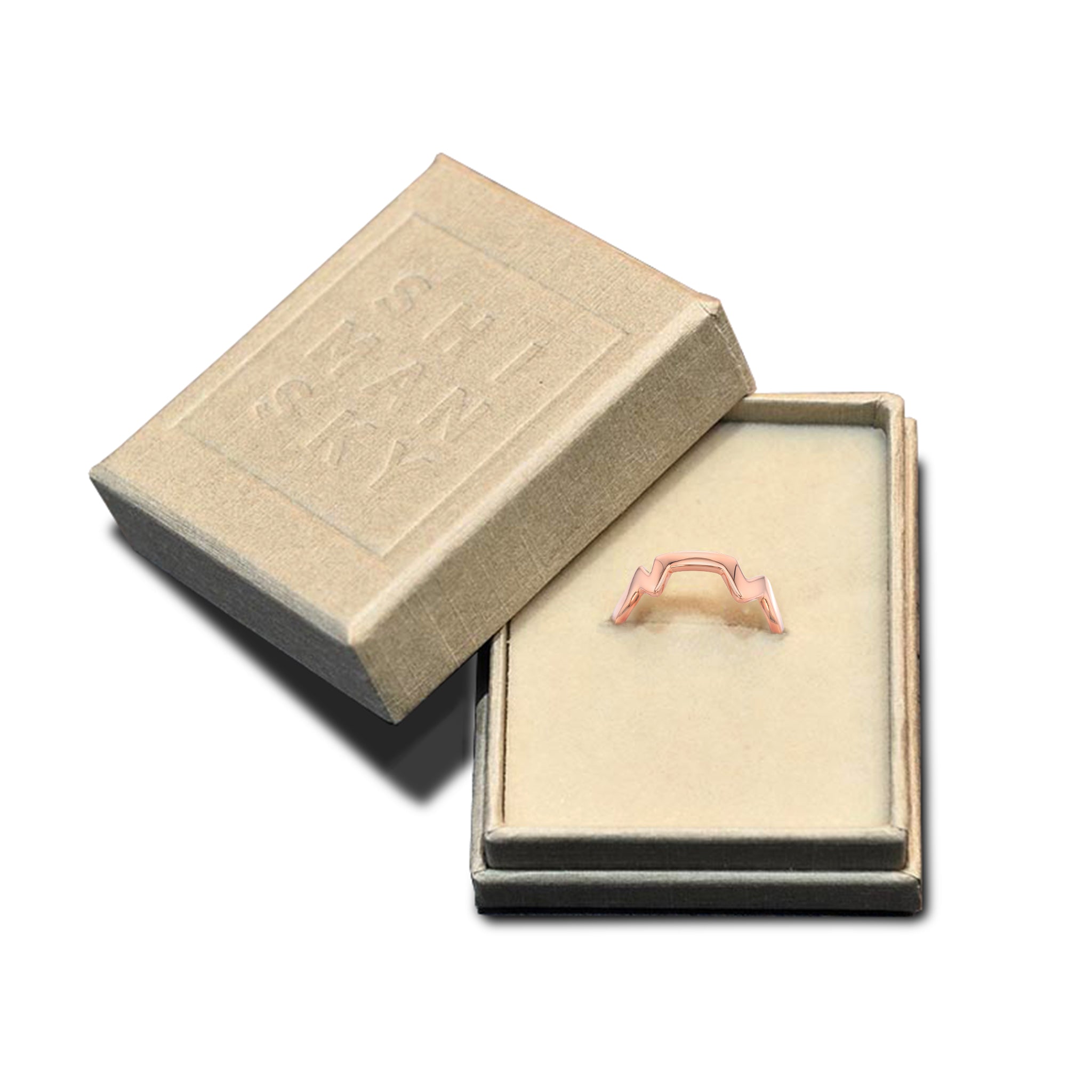 Shimansky - Table Mountain Ring Crafted in 14K Rose Gold